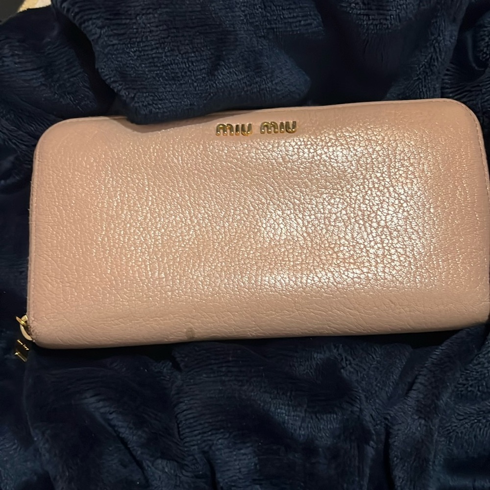 Tan Miu Miu Wallet - image 1